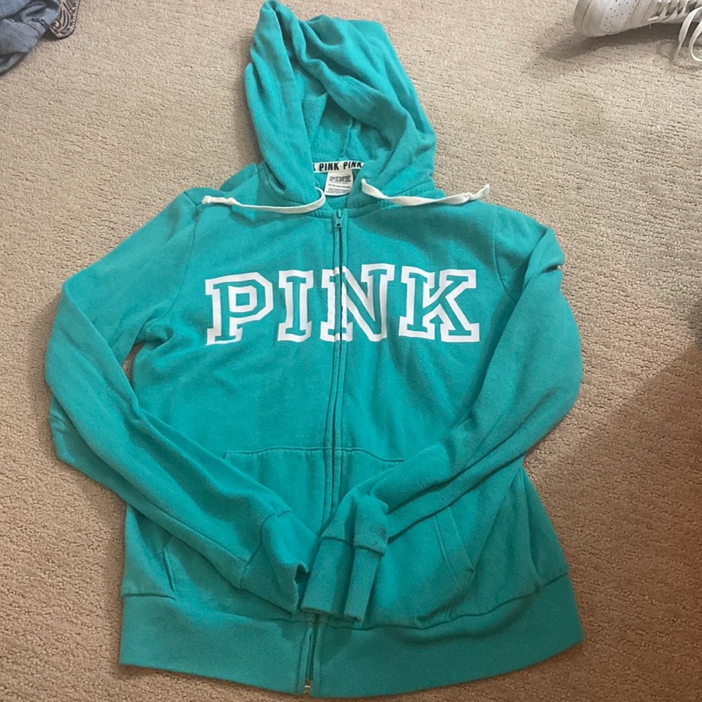 PINK Victoria’s Secret Teal Jacket